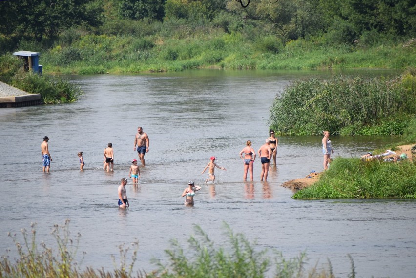 Plażowanie nad Wartą