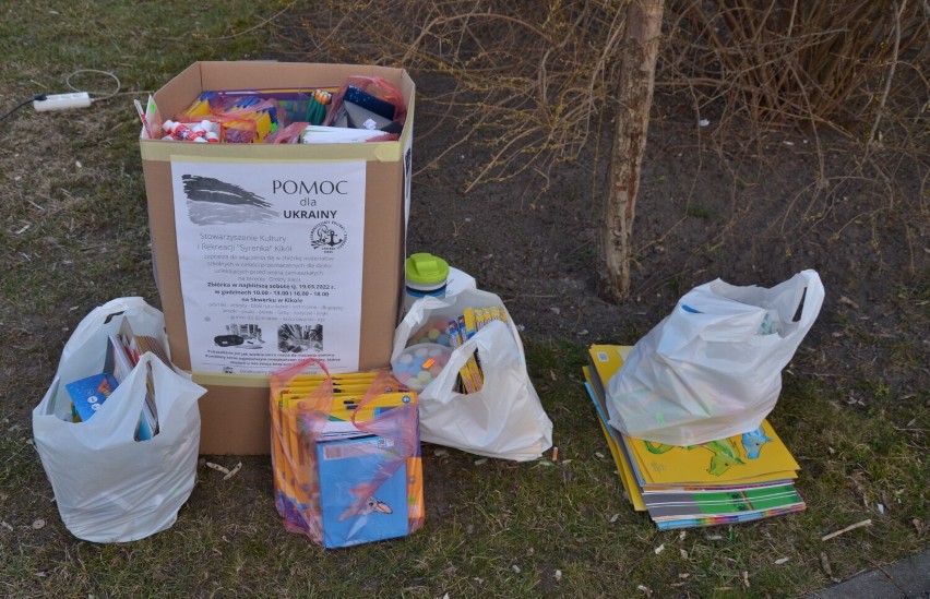 Kikolska „Syrenka” zbierała przybory szkolne dla ukraińskich...