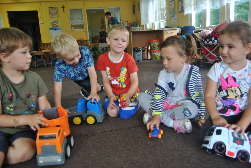 W przedszkolu fanie jest. Odwiedziliśmy dziś Przedszkole Samorządowe numer 2