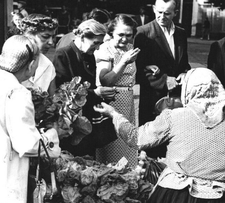 Rynek Jeżycki w 1964 roku