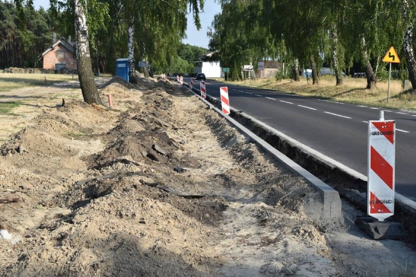 Prace są prowadzone od Leszczycy do ul. Polnej w Gizałkach