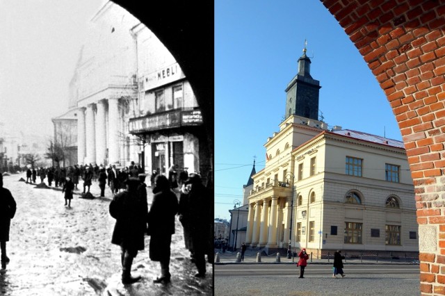 Czechowicz zrobił to zdjęcie w 1934 roku/Tak wygląda to miejsce dzisiaj