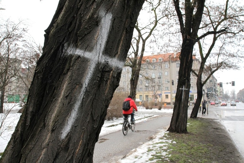 Ul. Wyszyńskiego przy skrzyżowaniu z Nowowiejską