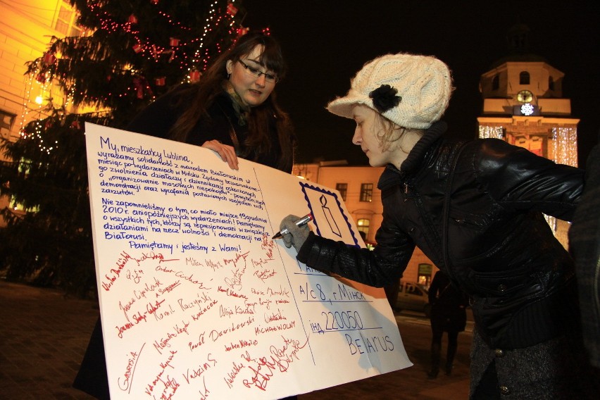 Lublin solidarny z Białorusią