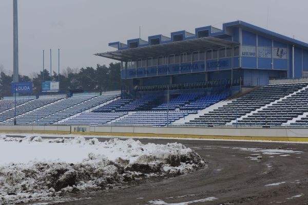 Tak wczoraj wyglądał tor na stadionie im. Smoczyka w Lesznie