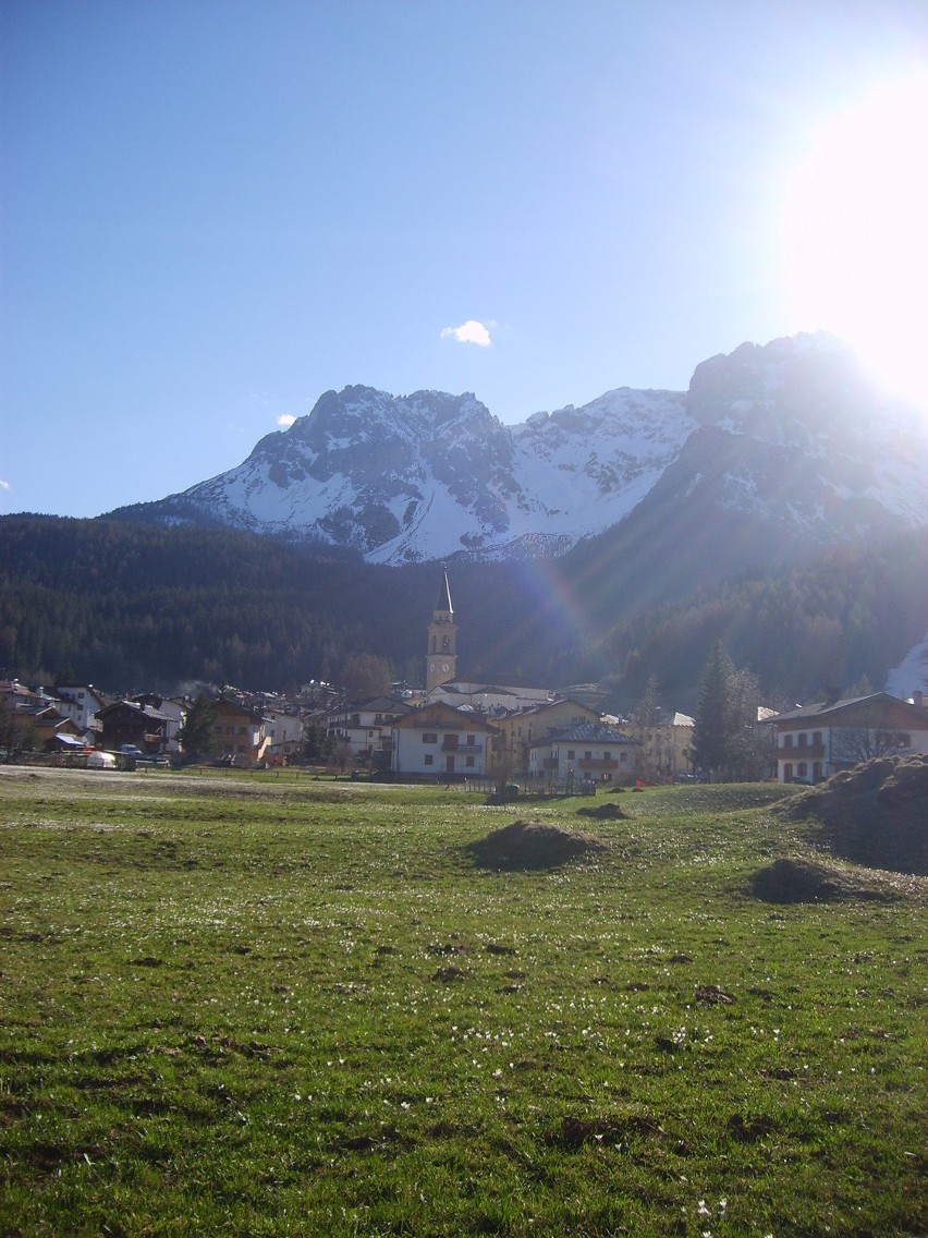 Włoskie Dolomity, miejscowość Padola.
