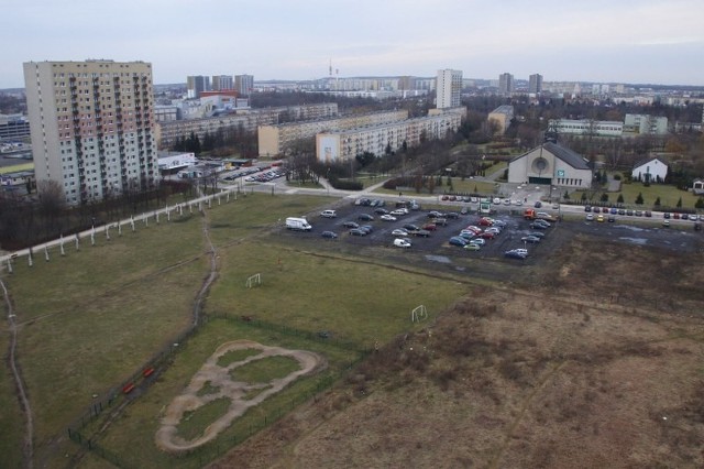 W studium te tereny zostały przewidziane na zieleń