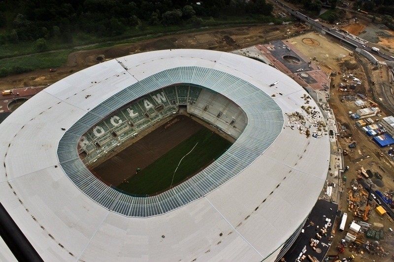 Fotoblog z budowy stadionu - 30.06.2011