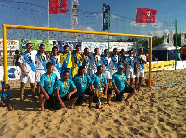 Grembach Łódź po raz piąty z rzędu zdobył Puchar Polski w beach soccerze.