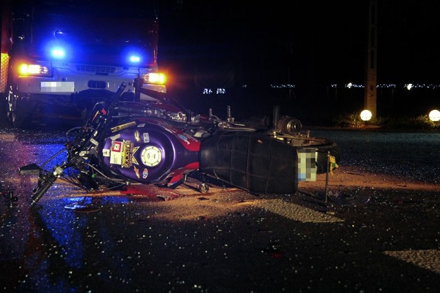 W wypadku na Strykowskiej został ciężko ranny motocyklista