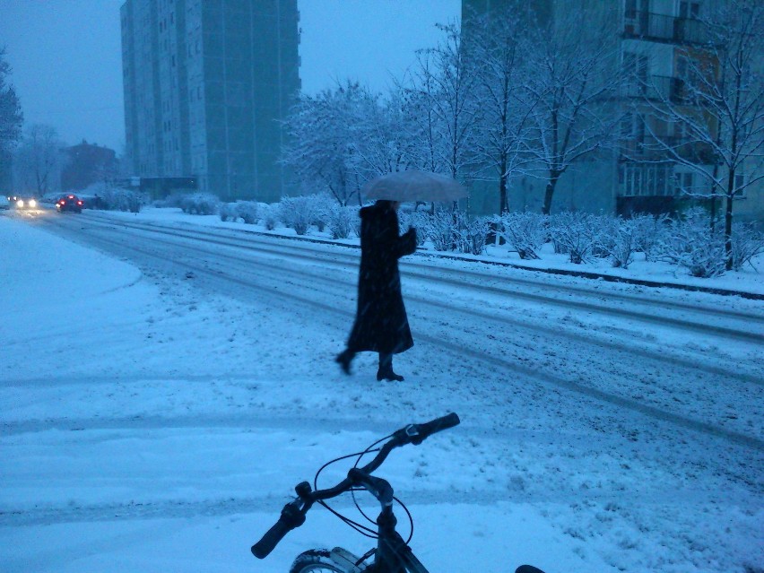 Atak zimy w Katowicach