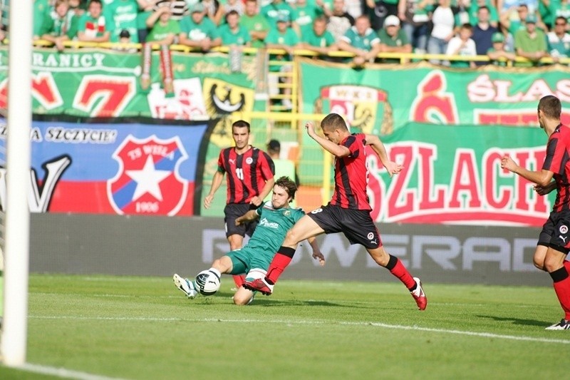 Śląsk-Lokomotiv: Tym razem się nie udało (ZOBACZ ZDJĘCIA)