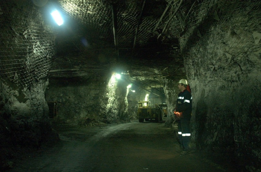 Za kilka lat turyści przejdą korytarzami kopalni, w których...