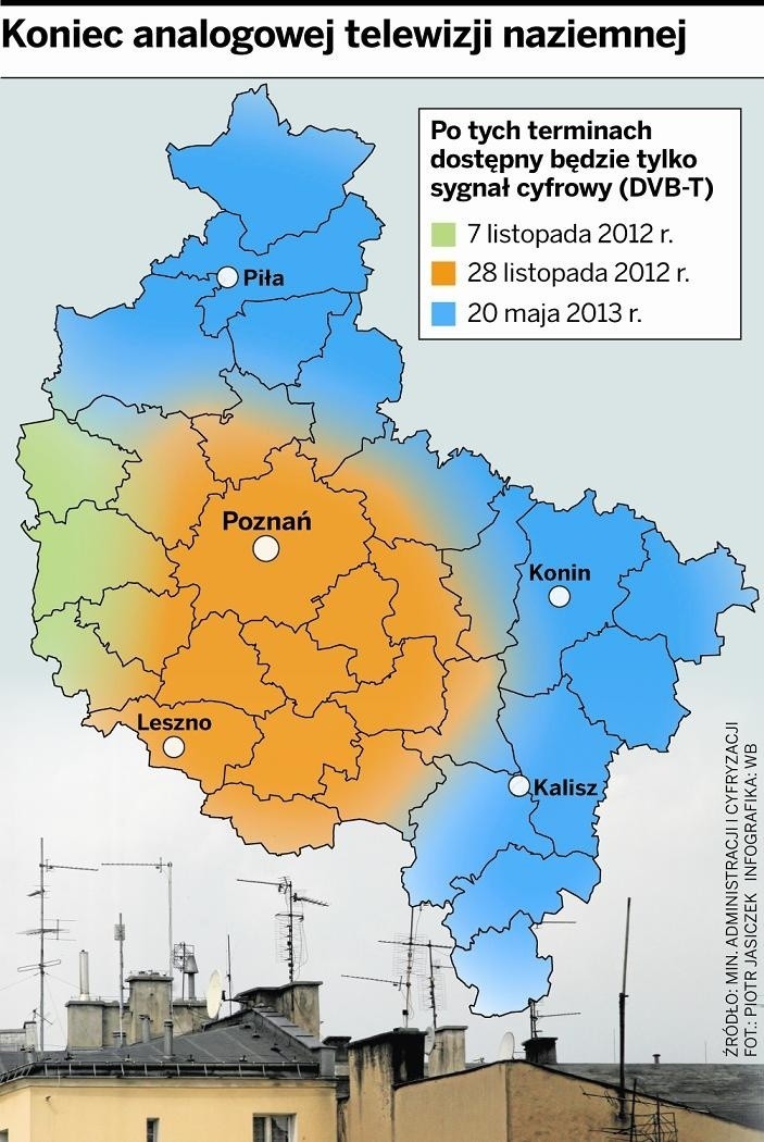 Oszuści chcą zarobić na cyfryzacji telewizji naziemnej [INFOGRAFIKA]