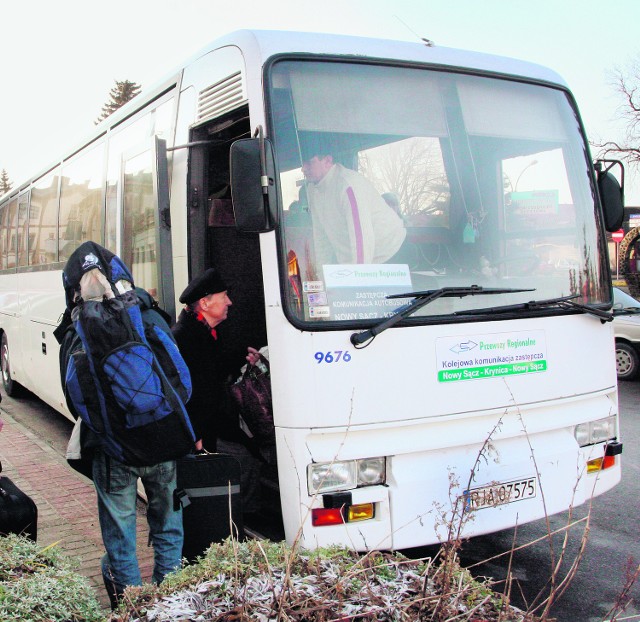 Kolejowy autobus z Nowego Sącza ma kursować jeszcze do końca tego tygodnia