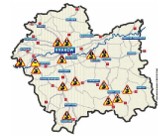 Małopolska stoi w wielkich korkach