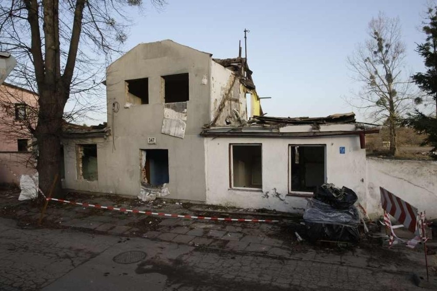 Gdańsk: Na Trakcie św. Wojciecha znikają stare domy (zobacz zdjęcia)
