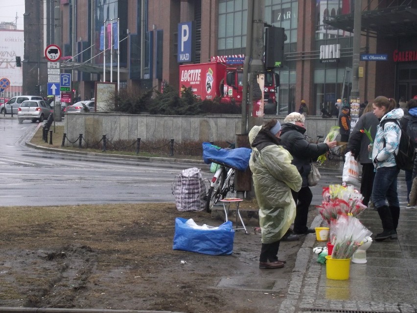 Wrocław: W Dzień Kobiet posypały się kary za tulipany