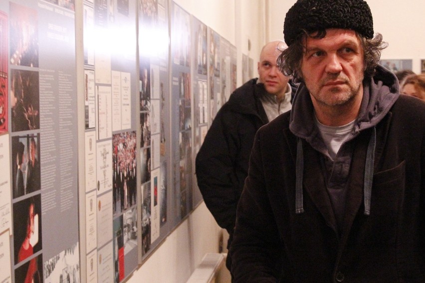 Emir Kusturica otworzył łódzką wystawę o Kieślowskim