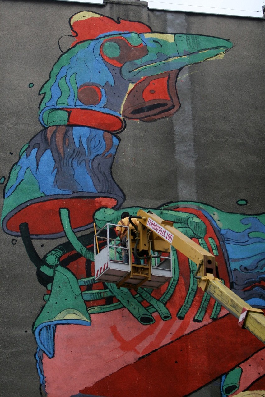 Street Art Festival. Kto maluje kurczaka, a kto kocha Katowice?
