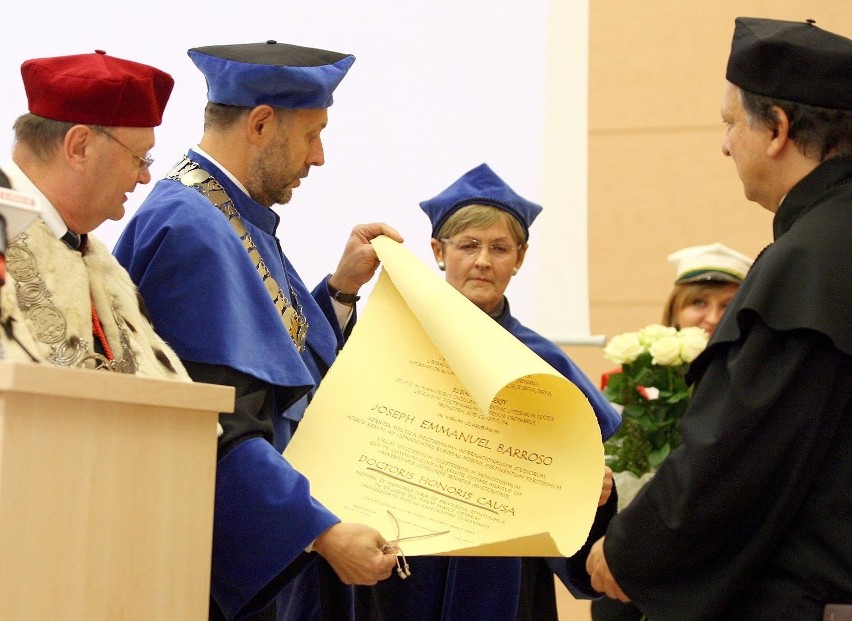 Barroso odebrał honorowy tytuł Uniwersytetu Łódzkiego (ZDJĘCIA)