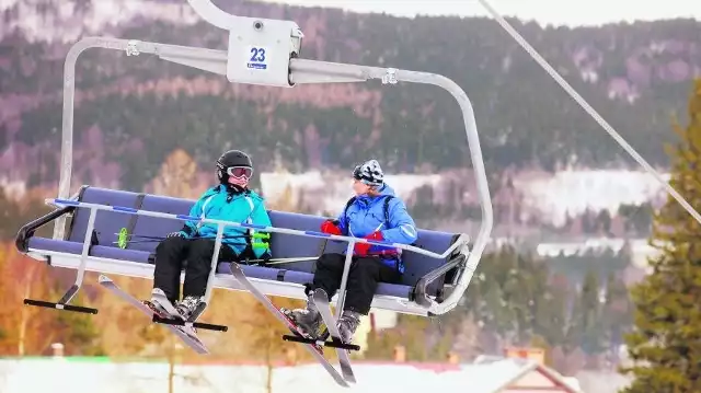 Ski Arena w Szklarskiej Porębie. Po uruchomieniu kanapy narciarze chwalą brak kolejek