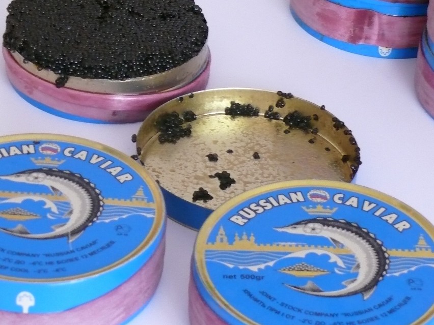 Terespol: Próbował przemycić 5 kg czarnego kawioru
