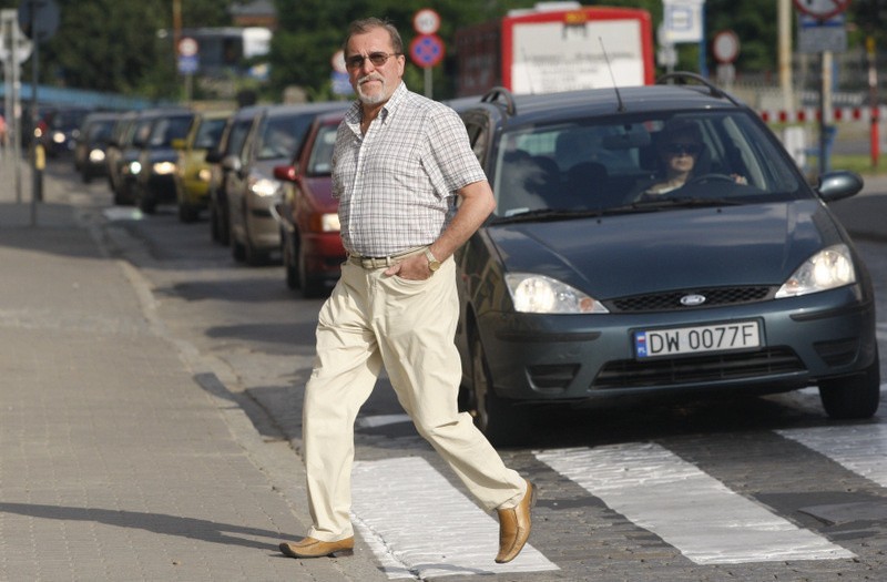 Wąskie gardło na ulicy Średzkiej jest jednym z problemów...