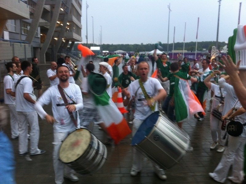 Chorwaci i Irlandczycy rozegrali w niedzielę swój pierwszy w...