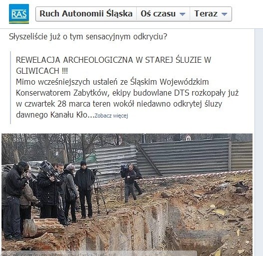 Sensacja w Gliwicach: Odkopana łódka to żart! Gorzelik dał się nabrać