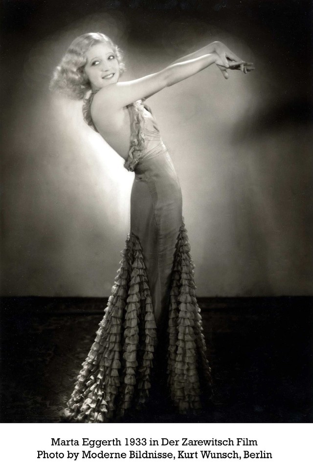 Marta w operetce "Carewicz" w 1933 roku