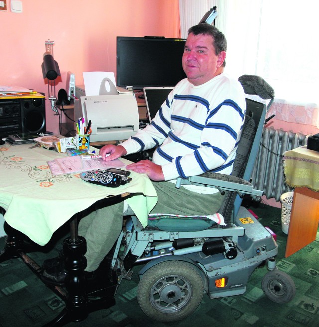 O likwidację barier dla niepełnosprawnych walczy od lat też sądeczanin Antoni Mółka