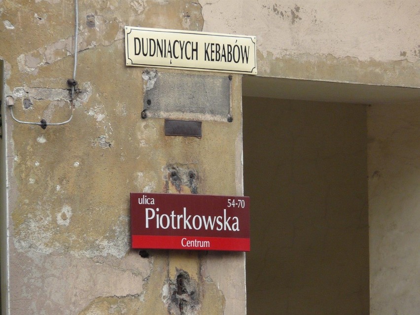Piotrkowska ulicą Dudniących Kebabów i nie tylko...