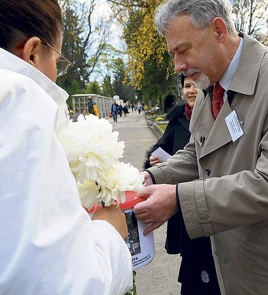 Adam Wasilewski też kwestował