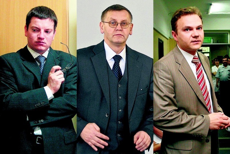 Przemysław Koperski (SLD), Mirosław Sekuła (PO) i Artur...