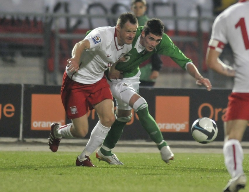 Fotoreportaż z meczu Polska - Irlandia Płn. 5 września 2009 r. w Chorzowie