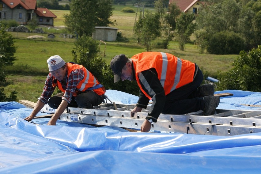 Żarnowiec: Zobacz, jak wygląda krajobraz po nawałnicy [ZDJĘCIA]