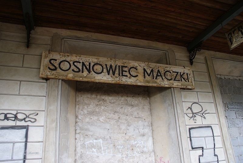 Stacja graniczna w Sosnowcu - Maczkach (dawniej Granica) -...