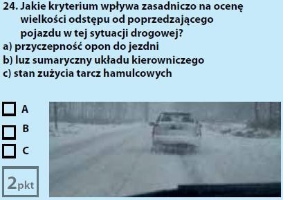 Egzamin na prawo jazdy - nowe zasady od soboty [PRZYKŁADOWE PYTANIA]