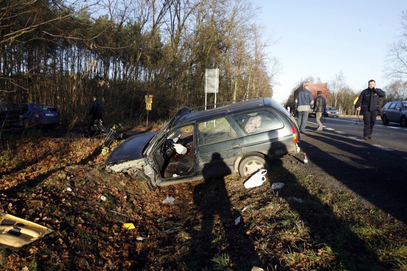 Tragiczny wypadek na trasie Prochowice-Lubin