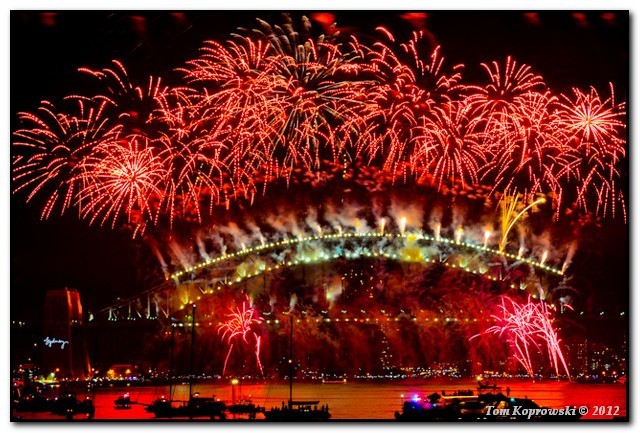 Powitanie Nowego Roku 2013 w Sydney
