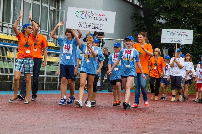 Dzieci z Lublina na &quot;ONKO Olimpiadzie&quot;. Zwyciężają nie tylko na stadionie (ZDJĘCIA)