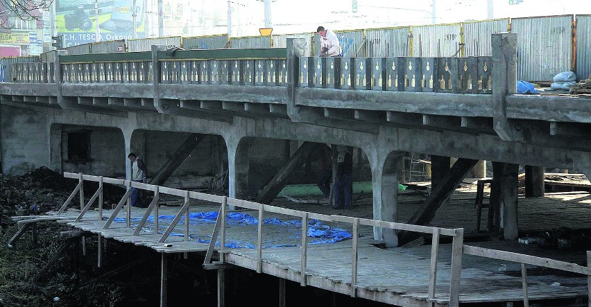 Remont starego mostu na Bystrzycy w Lublinie na finiszu