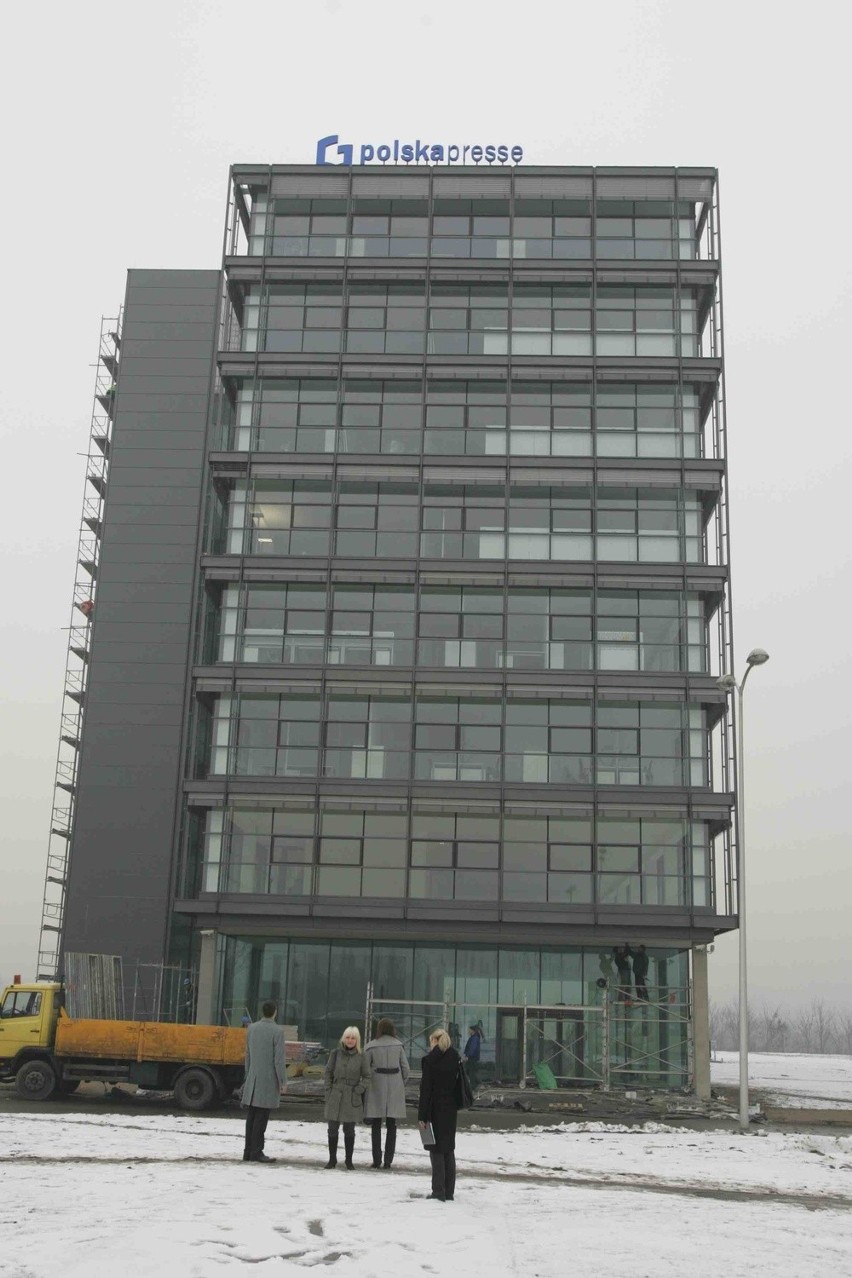 Tak wygląda budynek Media Centrum - nowa siedziba "Polski...