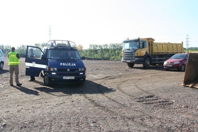 Kradli dolomit z autostrady A1 na Śląsku [WIDEO i ZDJĘCIA]