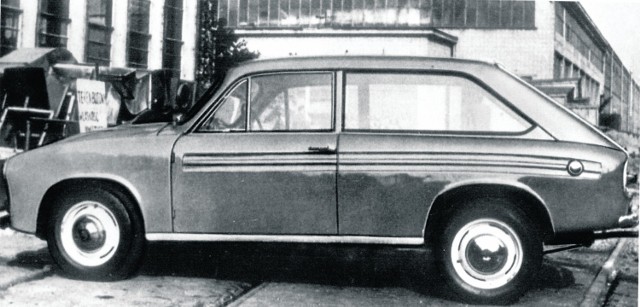 Syrena Hatchback - rok 1971. Nieco zdewastowany prototyp odnaleziono w ubiegłym roku