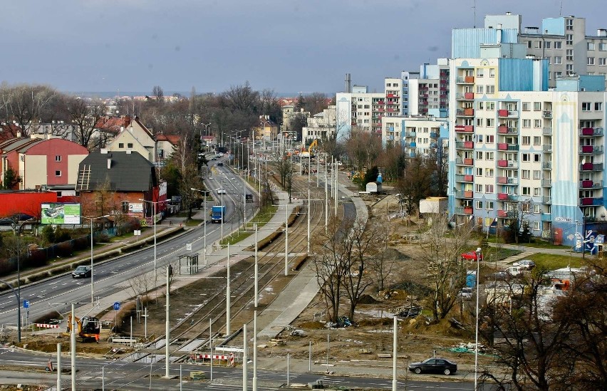 Pierwszy tramwaj na  Kozanów już w lutym (ZDJĘCIA, MAPA)