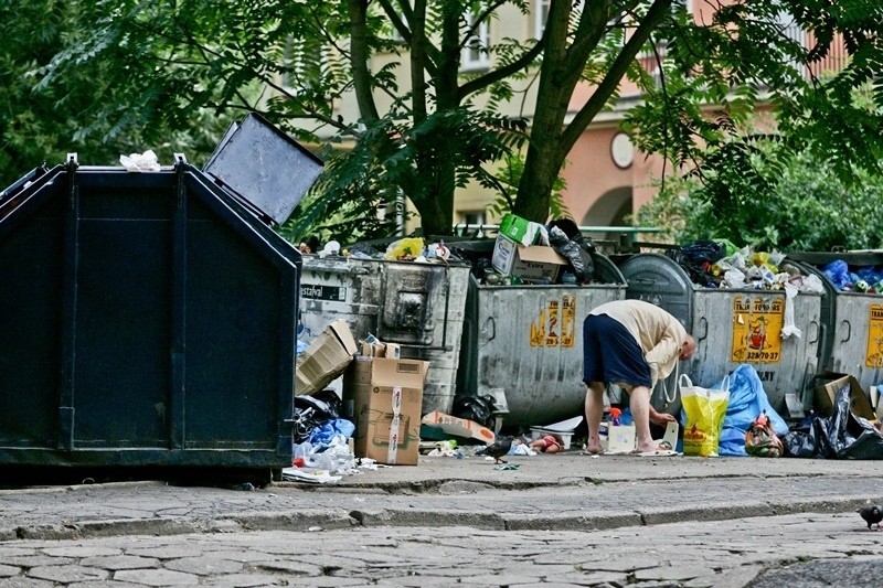 Starówka Wrocławia tonie w śmieciach (ZDJĘCIA)