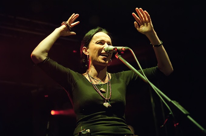 Renata Przemyk wystąpiła z zespołem w krakowskim klubie...