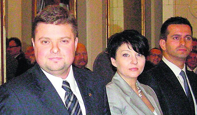 Bartłomiej Babuśka (z lewej) znalazł się w radzie miasta po raz trzeci. W latach 2006-10 przewodniczył komisji ekonomicznej